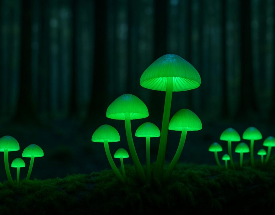 Bioluminescencja w swiecie grzybow
