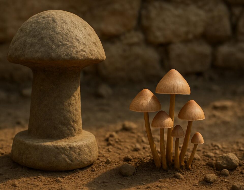 psylocybina w archeologii grzyby kultury