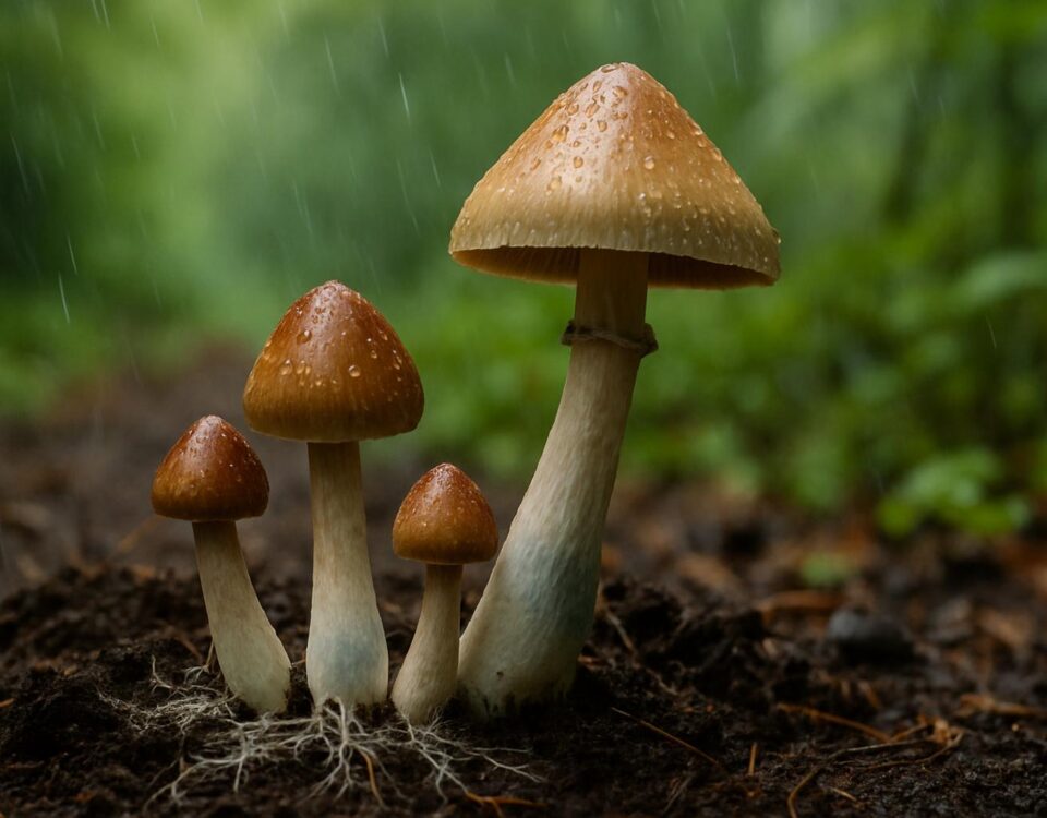 wplyw srodowiska na rozwoj grzybni psylocybinowej