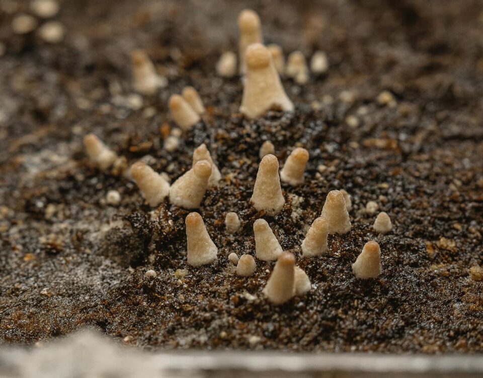 Piny w growkitach znaczenie, rozwój i moment pojawienia się