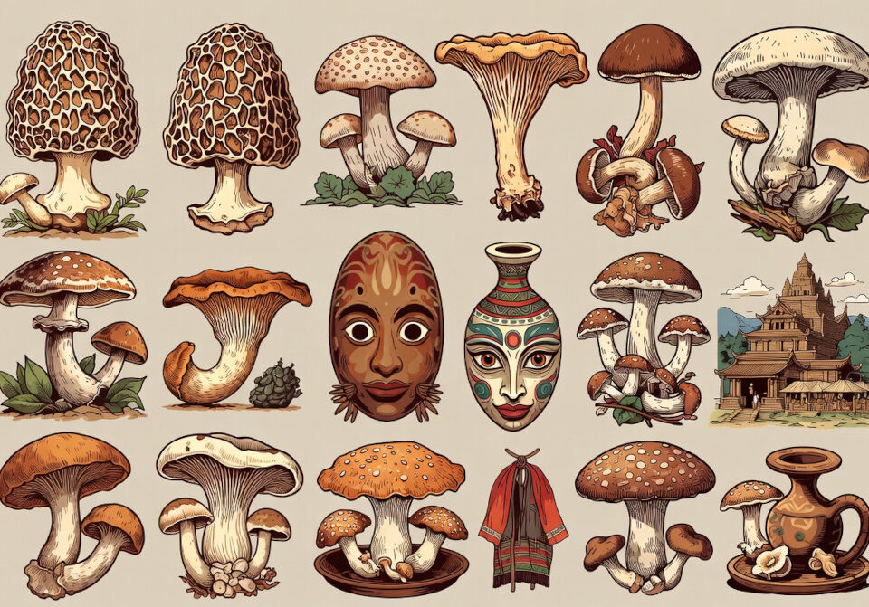 tradycyjne zastosowania grzybów w kulturach świata